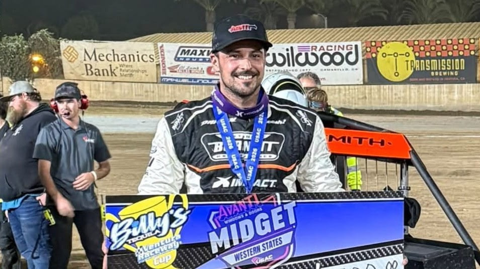 T.J. Smith Takes Ventura USAC Western States Midget Race