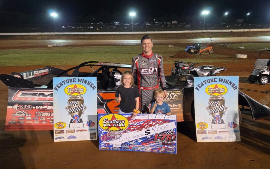 Cory Hedgecock Sweeps Southern All Star Program At I-75 Raceway For $5,000 Victory