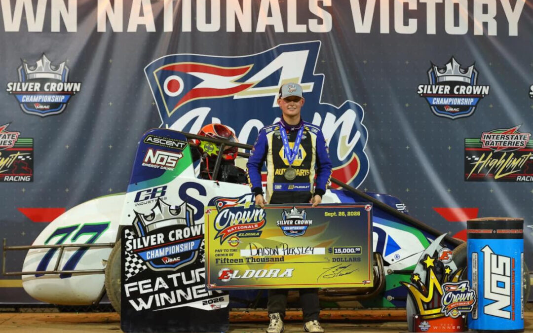 Daison Pursley Wires Eldora’s 4-Crown, C.J. Leary Clinches USAC Silver Crown Title