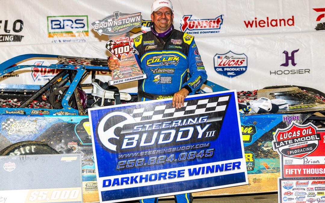 Brian Shirley Earns Steering Buddy Dark Horse With Brownstown Triumph