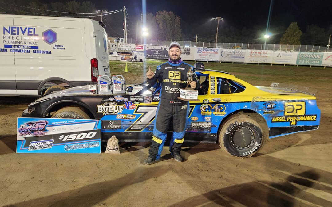 Bastien Caron Claims Fulton High Banks Victory, Extends Points Lead Entering Super DIRT Week
