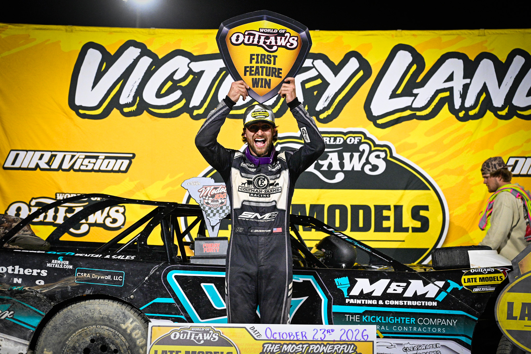 Cody Overton Denies Pierce, Collects First World Of Outlaws Win At Home Track