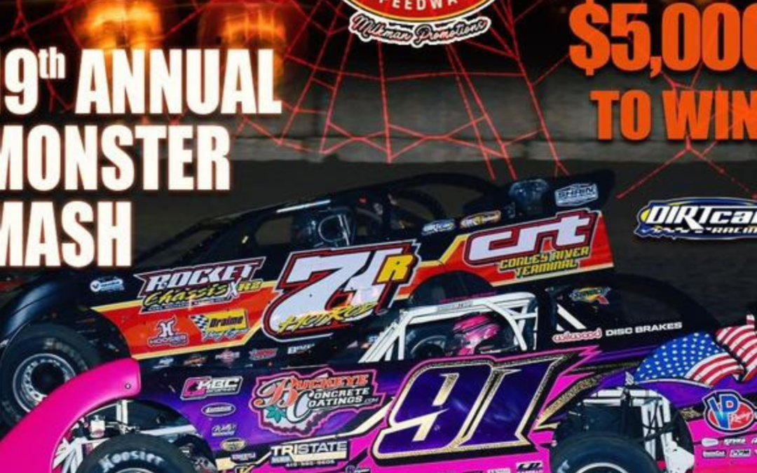 Montpelier Speedway’s Monster Mash Takes Valvoline American Late Model Iron-Man Series Back To Indiana On October 24