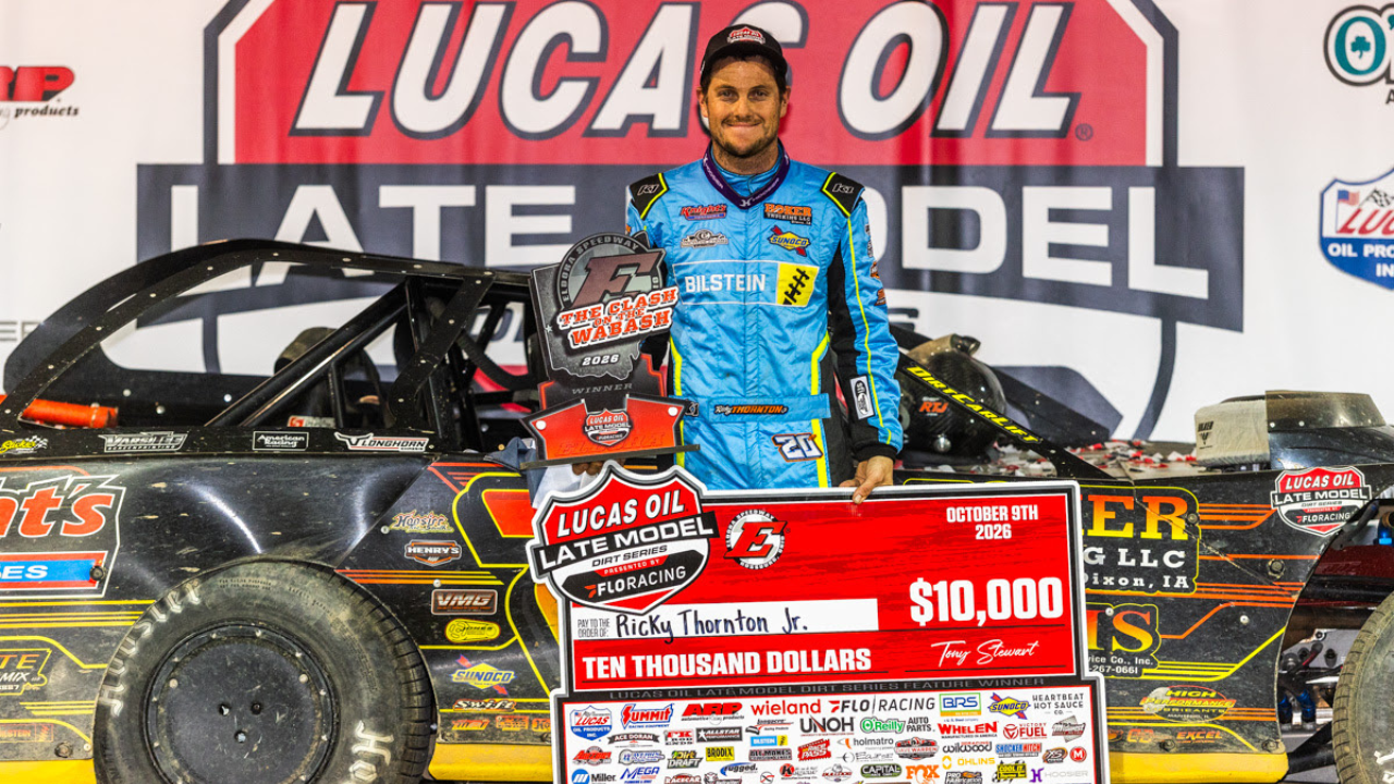 Ricky Thornton Jr. Takes Night One Of The UNOH Clash On The Wabash At Eldora