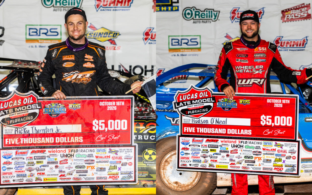 Ricky Thornton Jr. And Hudson O’Neal Win Dirt Track World Championship Preliminary Features