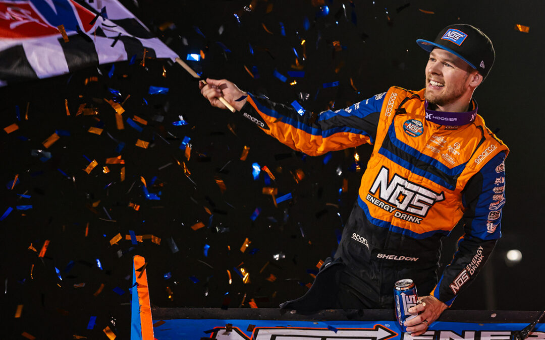 BUCKEYE BACK-TO-BACK: Sheldon Haudenschild Rolls From Row Five To Sharon Victory Lane