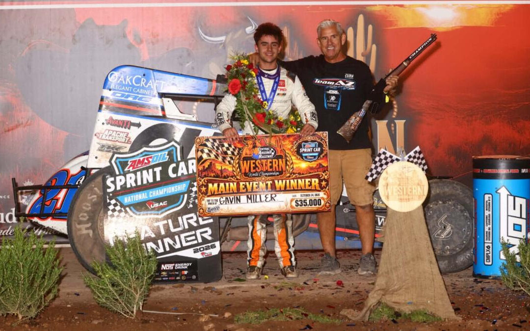 Gavin The Assassin! Miller Makes $42,450 As A Rookie Western World Winner
