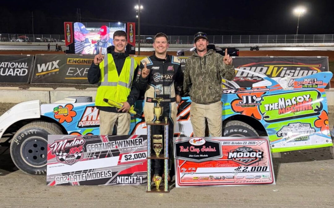 Payton Stevenson Steers To First Career Red Clay 602 Late Model Series Win At Modoc